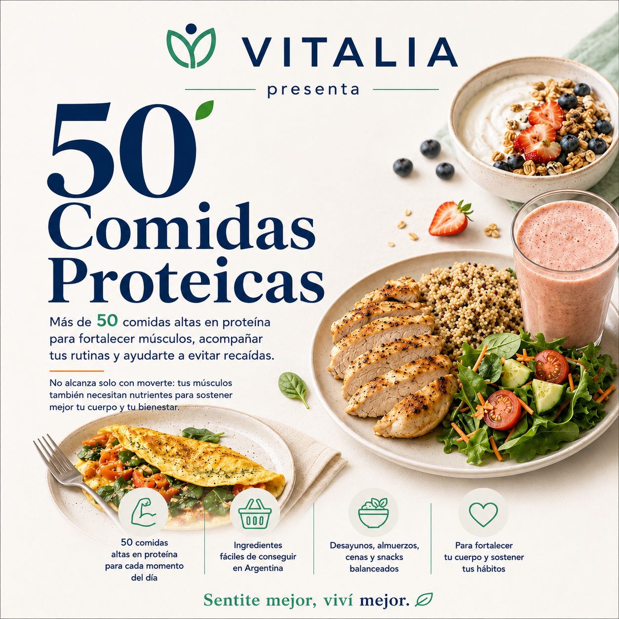 50 Comidas Proteicas