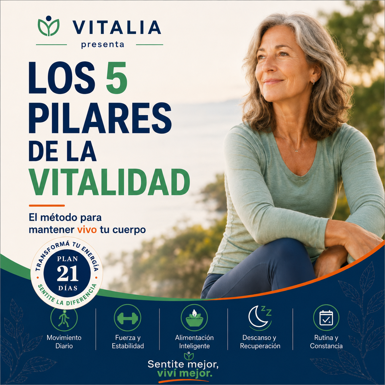 Los 5 pilares de la Vitalidad