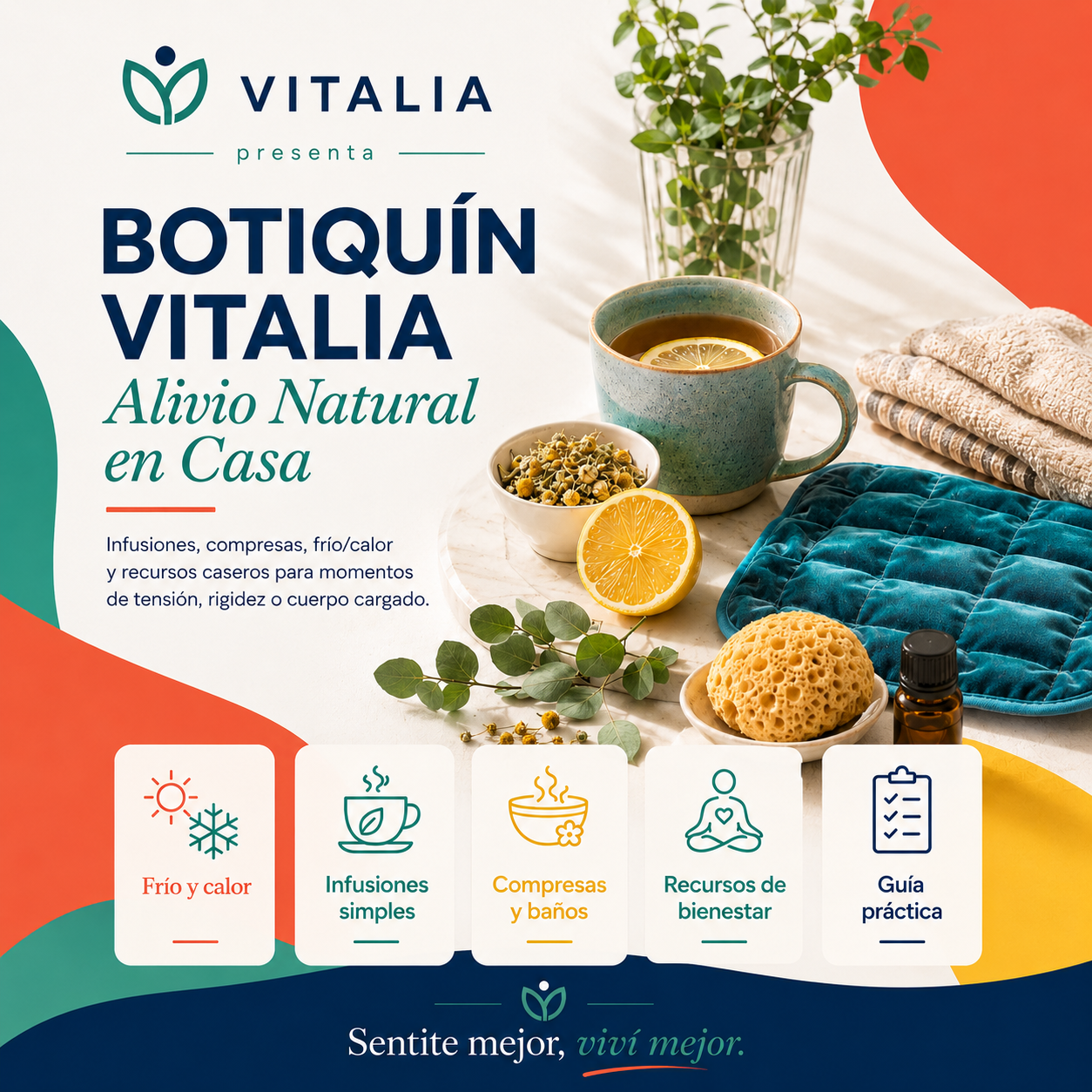 Botiquín Vitalia: Alivio Natural